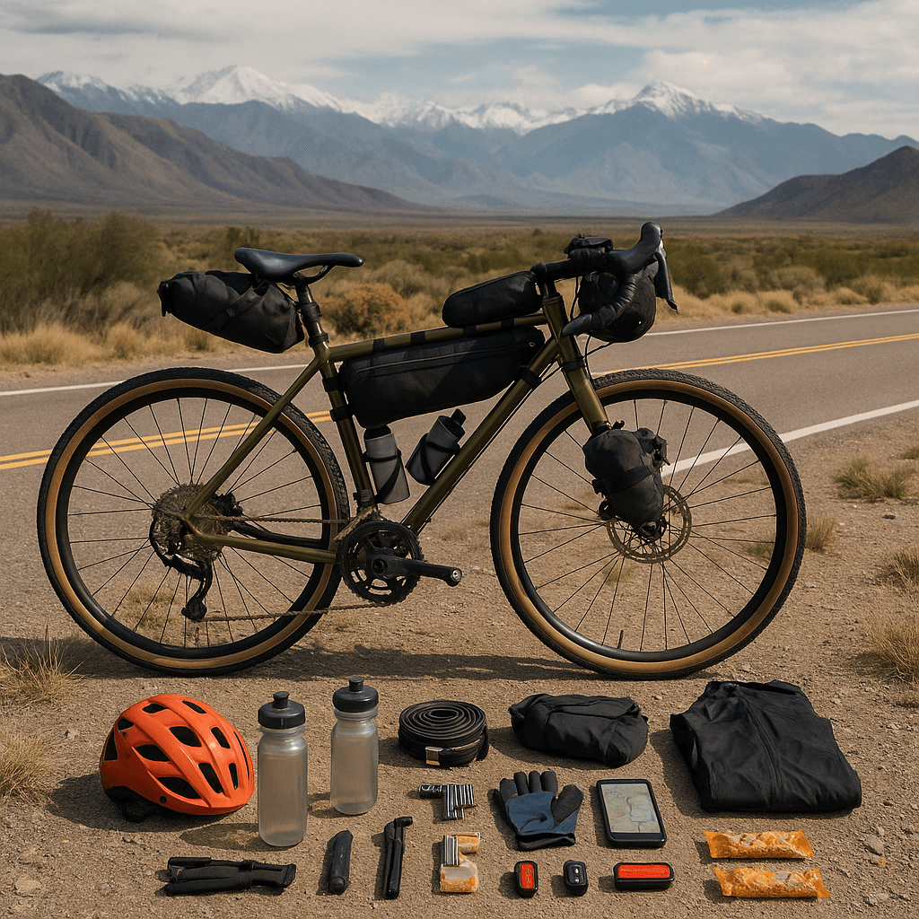Checklist para no olvidarse nada en un viaje de bici