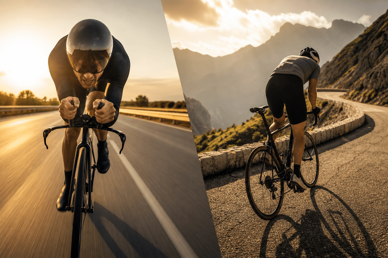 Diferencias entre un ciclista sprinter y un escalador